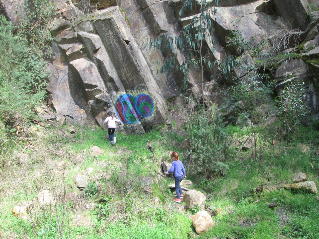 hiking with kids