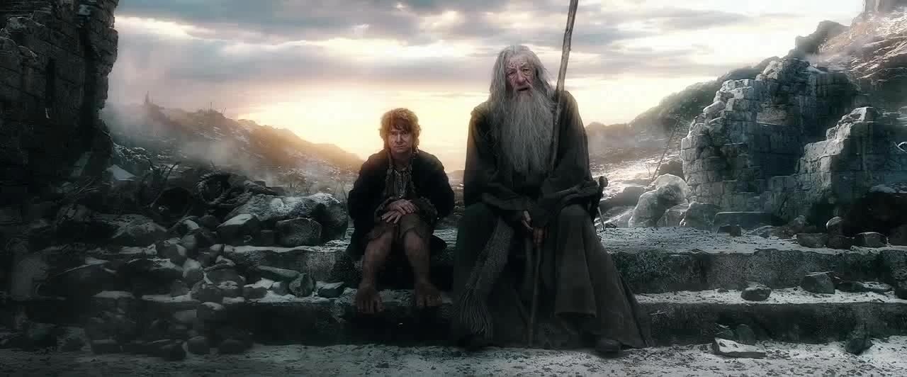 bilbo and gandalf